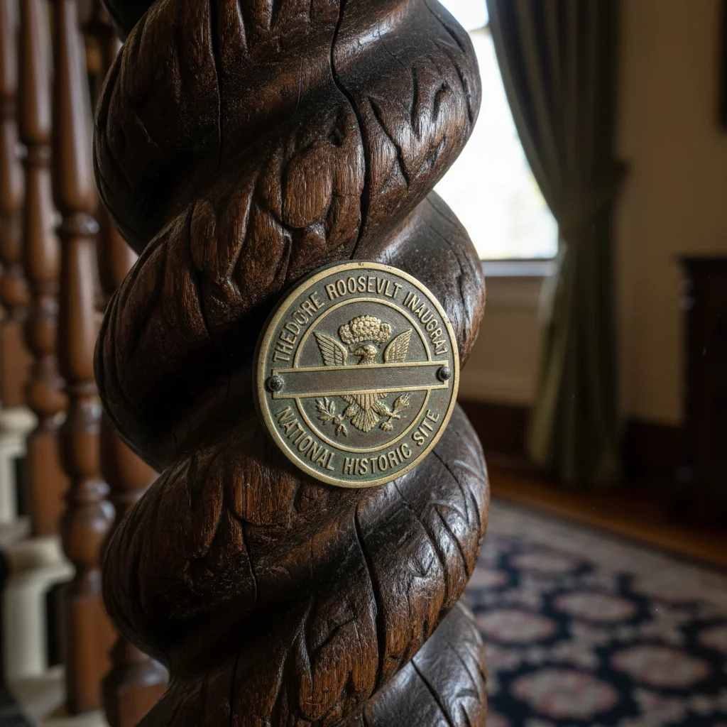 Preserved historical artifact detailing American craftsmanship